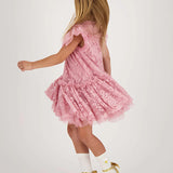 Angel's Face Pink Tulle Dress for Girls