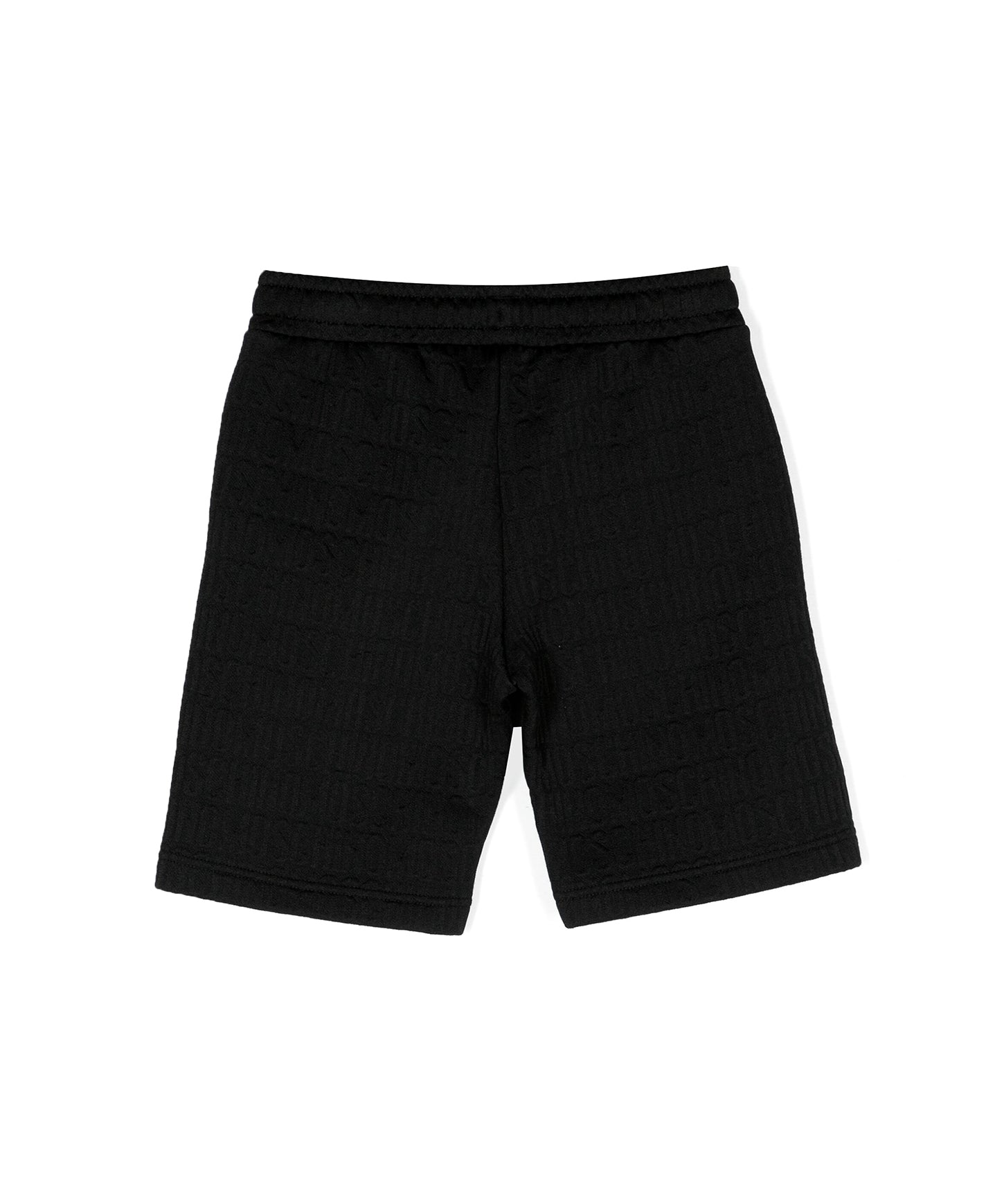 Moschino Kids Short Nero Monogram All-over