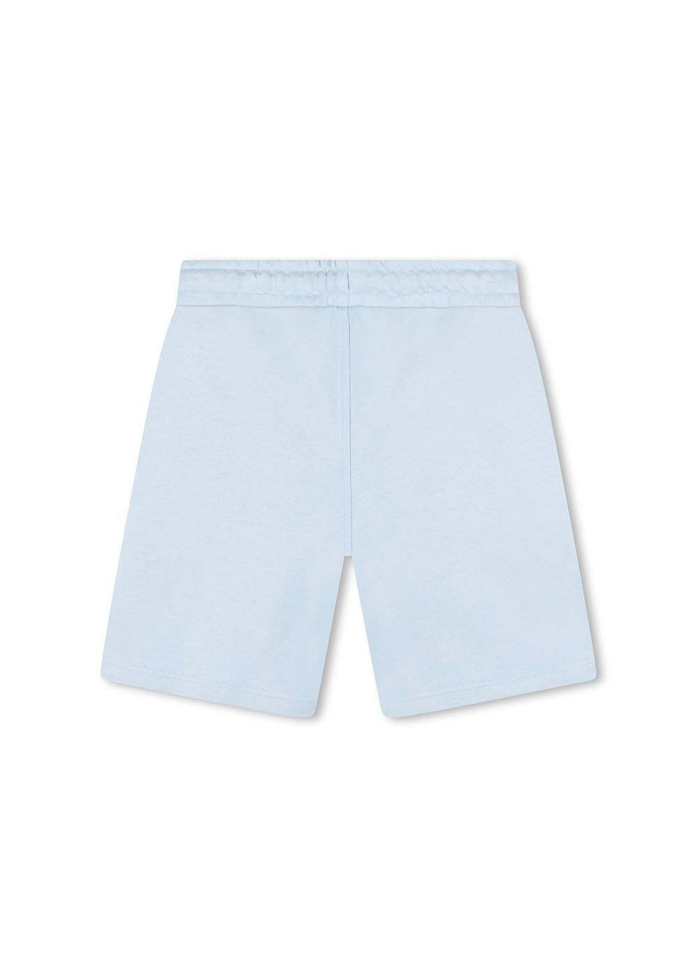Boss Kids Short Celeste con Stampa Logo per Bambini