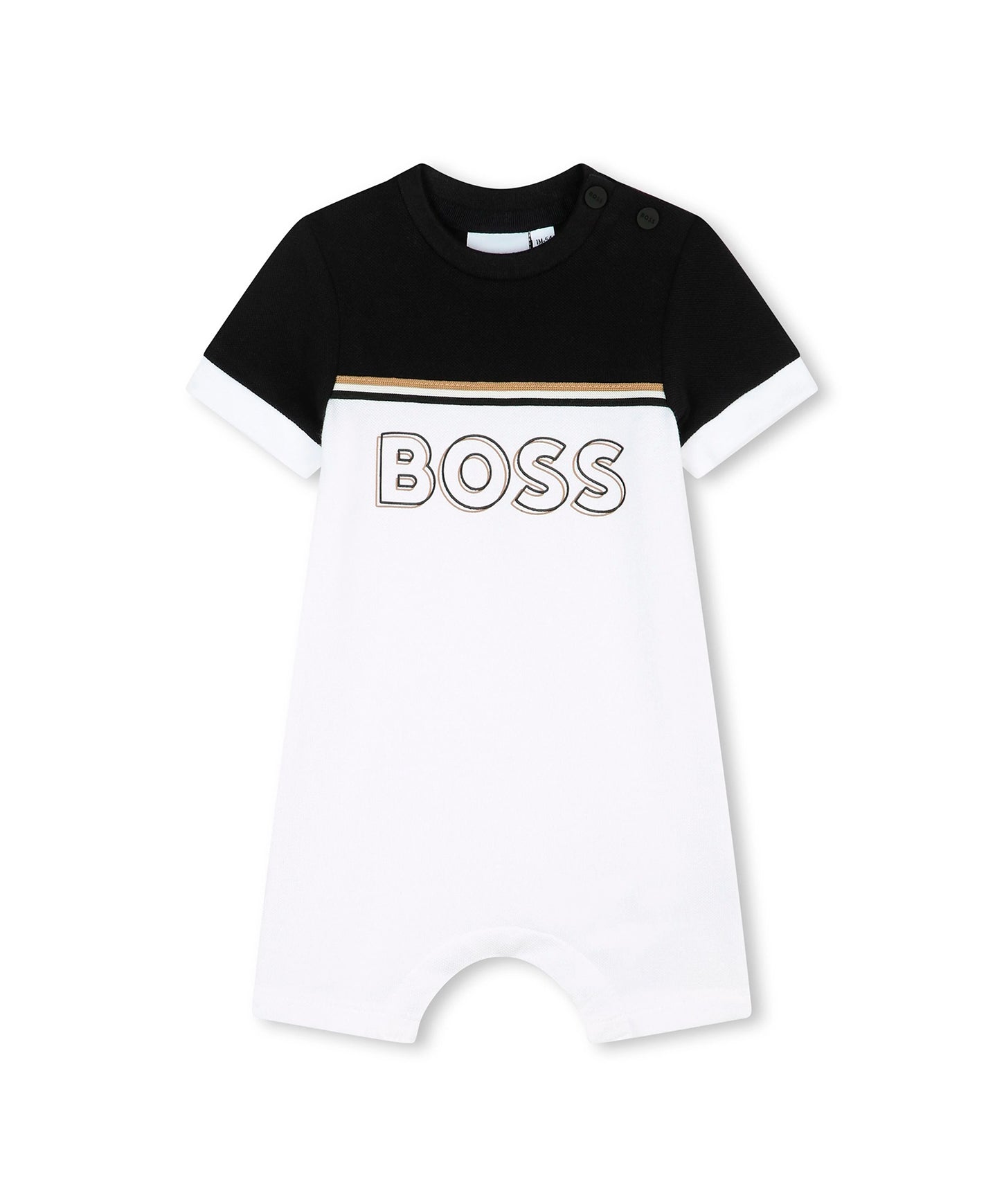 Boss Kids Pagliaccetto con stampa Logo