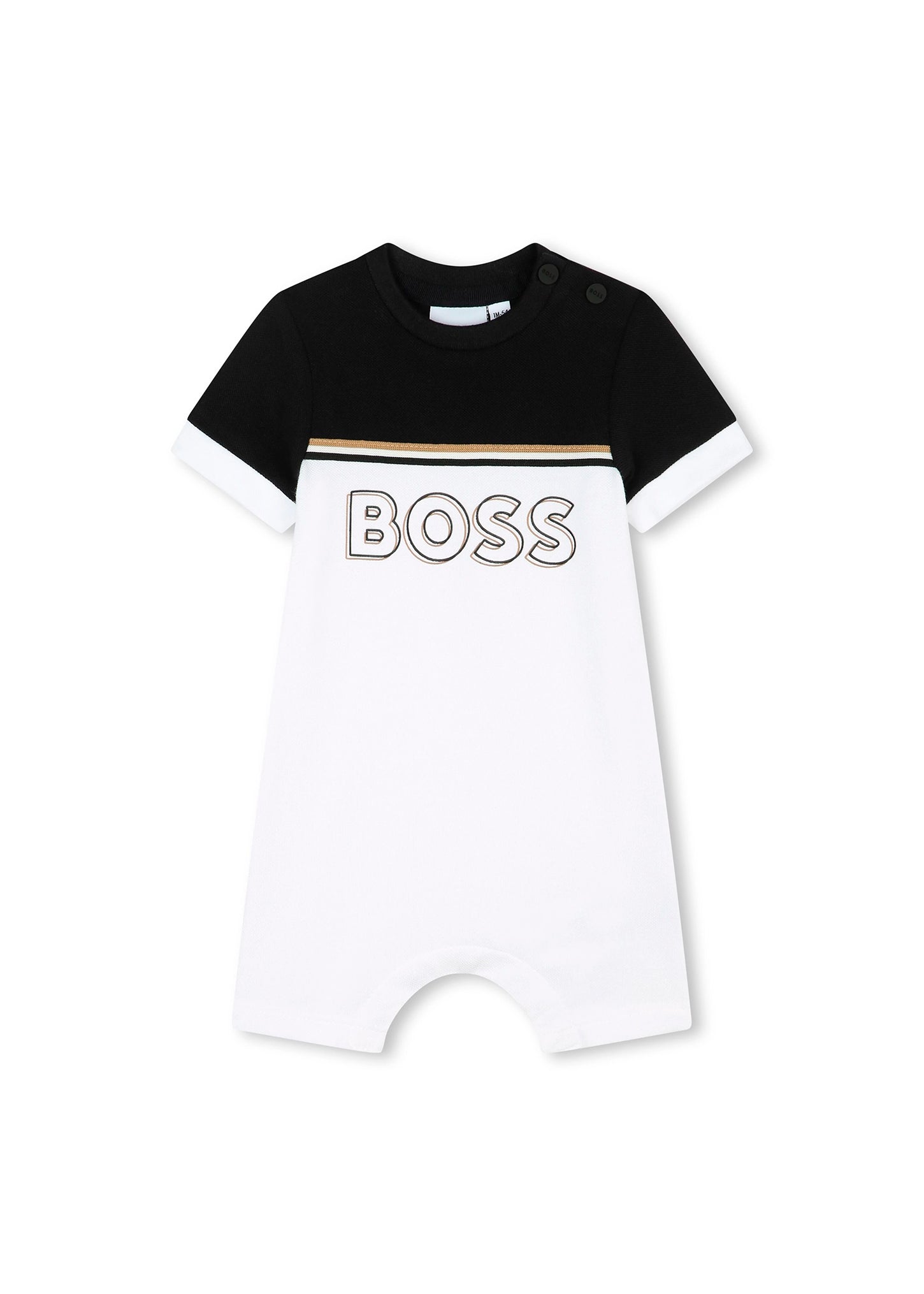 Boss Kids Pagliaccetto con stampa Logo