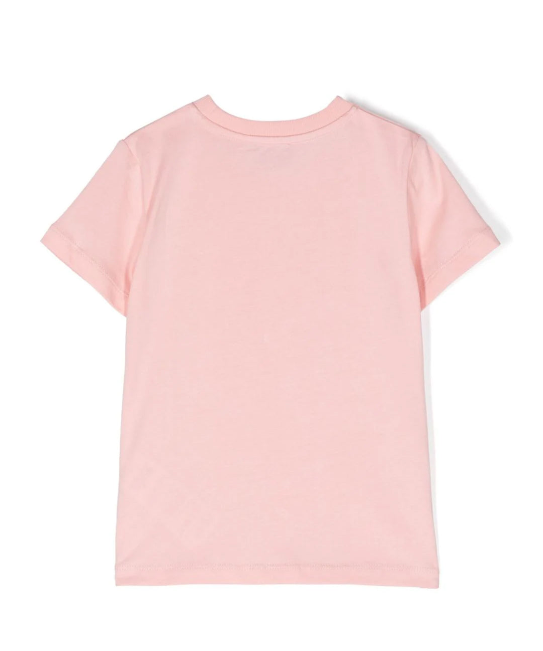 T-shirt Moschino Kids Rosa Chiaro con Teddy Bear: Stile e Dolcezza per le Piccole Principesse"