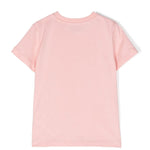 T-shirt Moschino Kids Rosa Chiaro con Teddy Bear: Stile e Dolcezza per le Piccole Principesse"