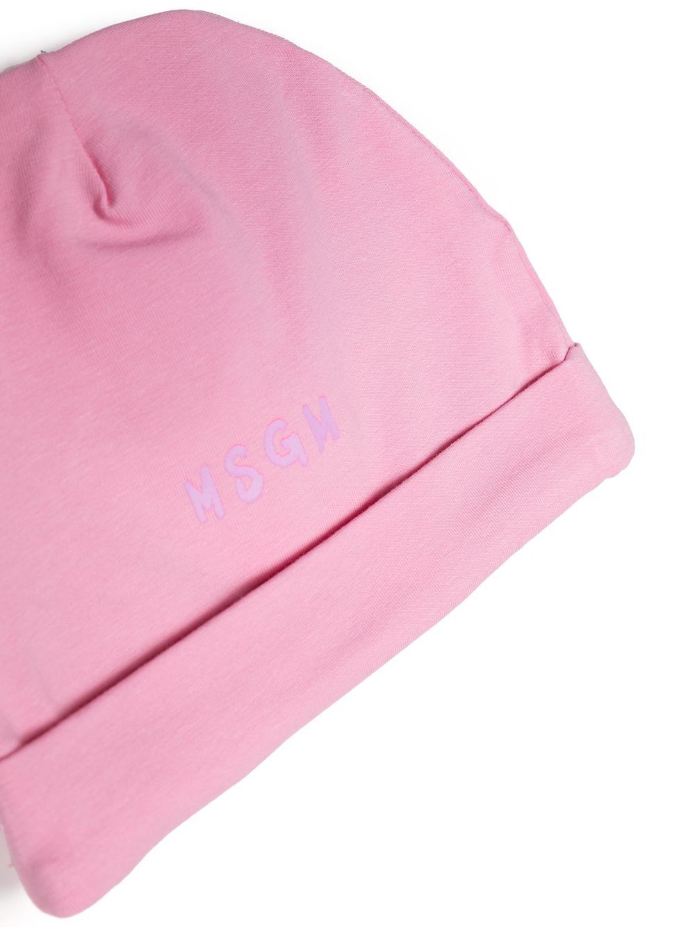 MSGM Neonata Tutina con bavetta e cappellino Rosa