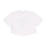 Dsquared2 Kids T-shirt con Grafica Triangolare logo DSQ2 per Bambine