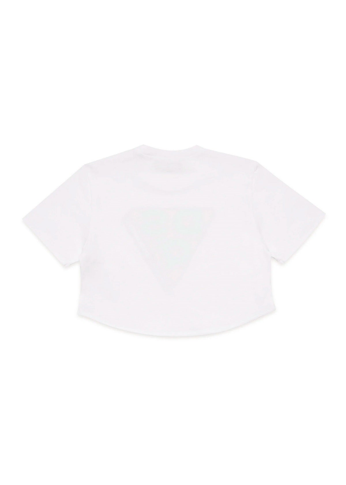 Dsquared2 Kids T-shirt con Grafica Triangolare logo DSQ2 per Bambine