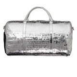 Sprayground Silver Duffel Bag