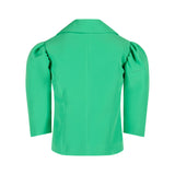 Odi Et Amo Giacca Verde con Maniche Crop per Bambine