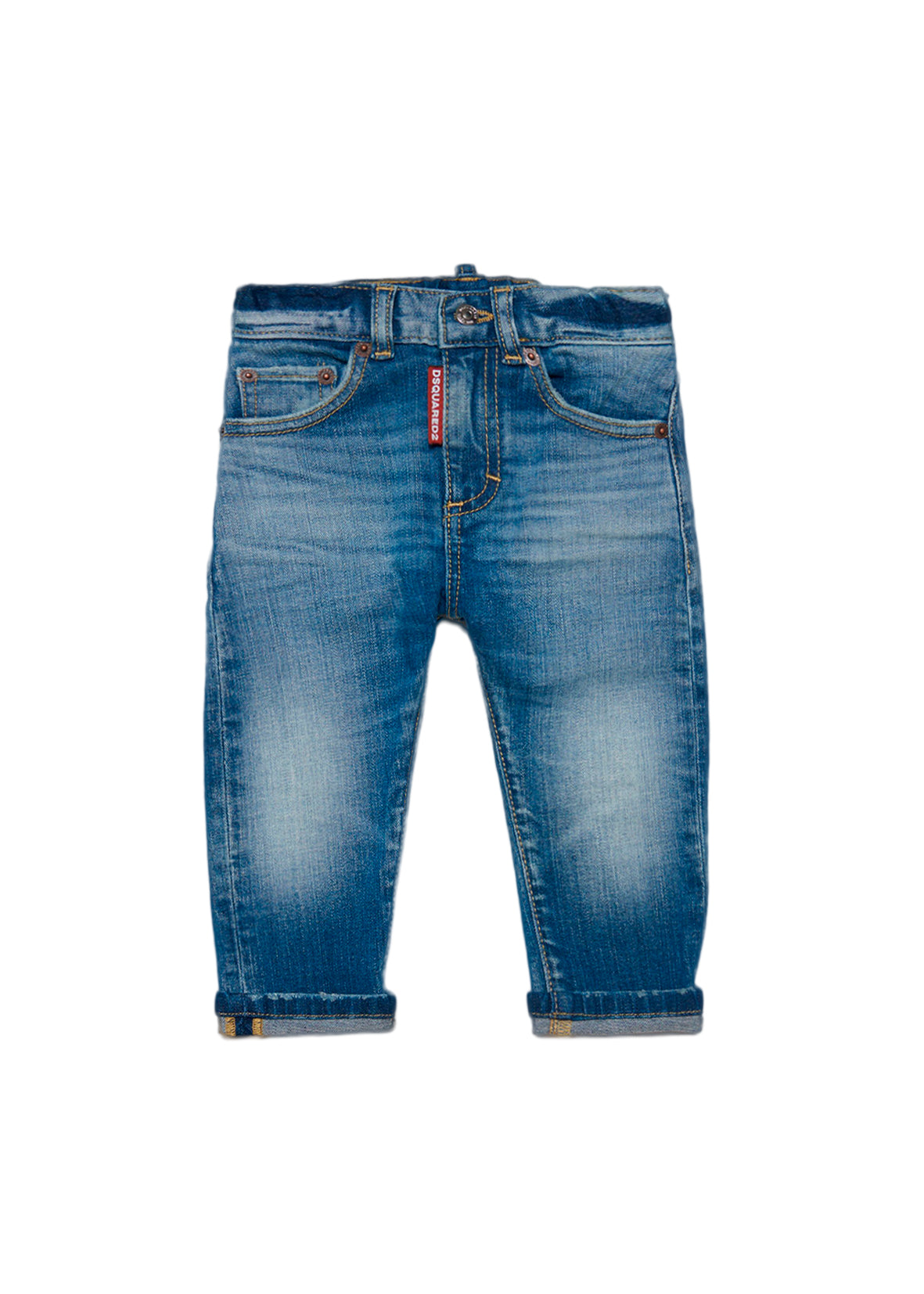 Dsquared2 Kids Jeans Sfumato per Neonati