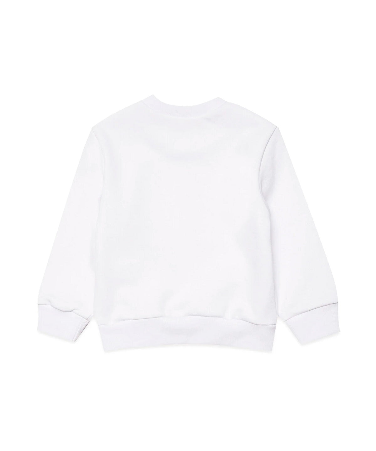 Dsquared Kids Felpa Girocollo Bianca Icon Displaced per Neonati