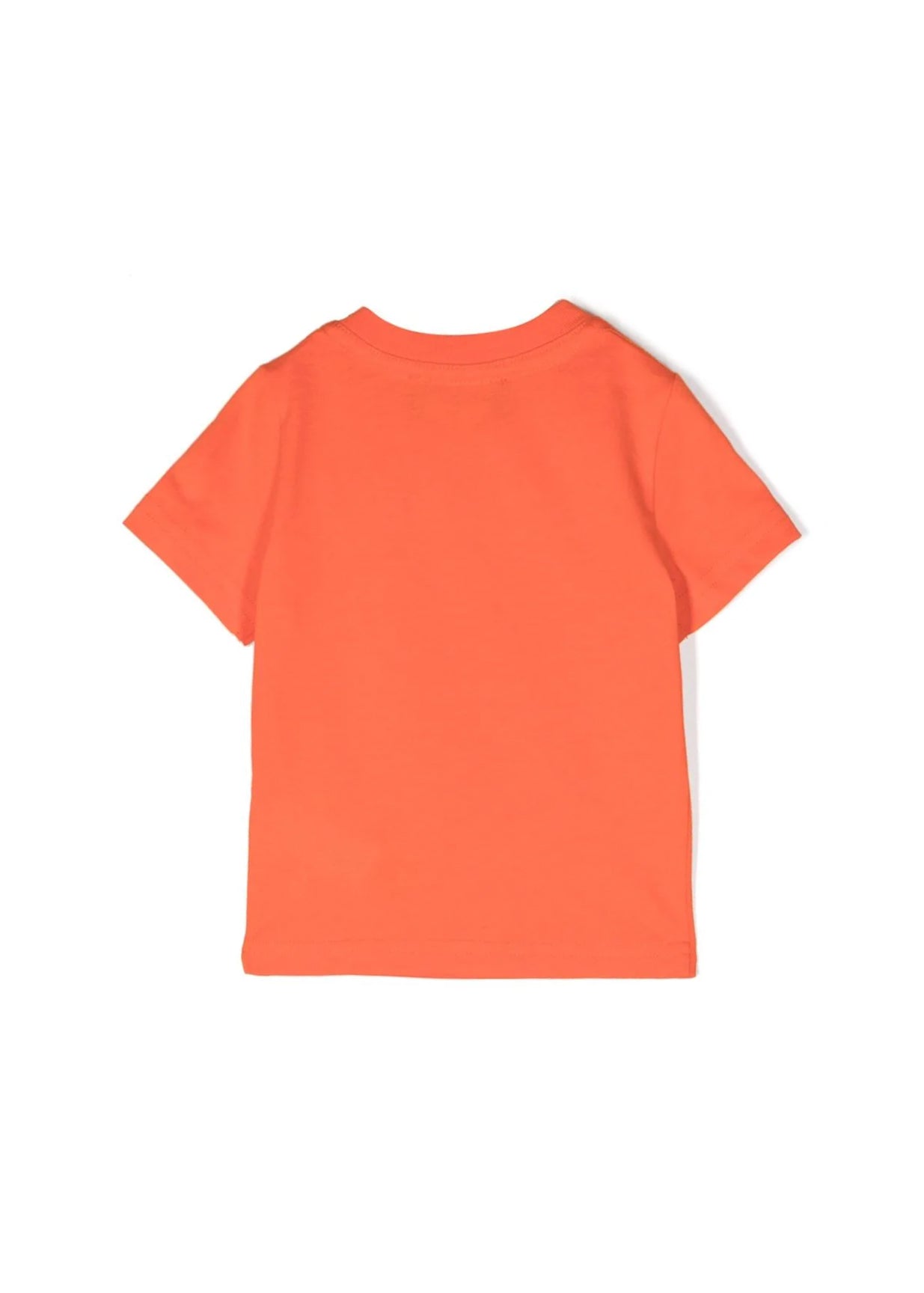 T-Shirt stampa logo Dsquared2 Arancione Neonato