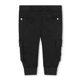 Boss Kids Jogging Pants with Pockets Black