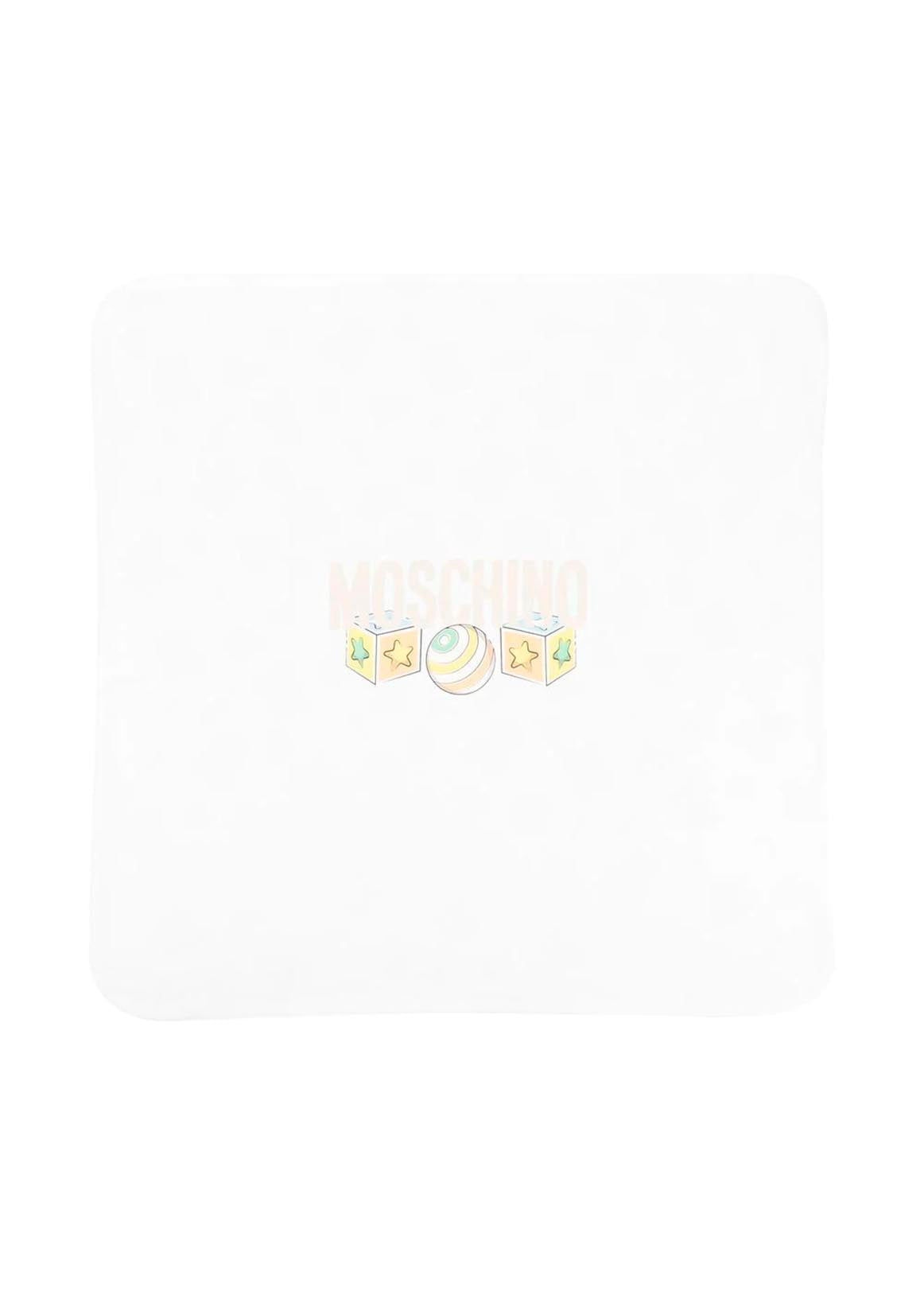 Moschino Coperta Bianca