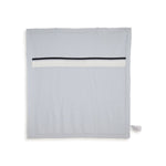 Boss Kids Coperta Celeste in maglia di Cotone con Logo