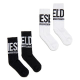 Diesel Socks White/Black