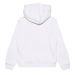 Dsquared2 Kids Felpa con Cappuccio Bianca Icon Displaced