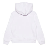 Dsquared2 Kids Felpa con Cappuccio Bianca Icon Displaced