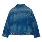 Dsquared2 Kids Giacca in Jeans Blu Sfumato