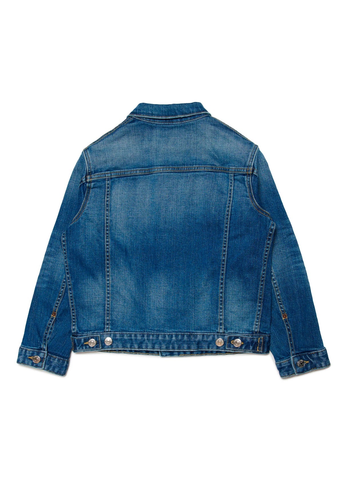 Dsquared2 Kids Giacca in Jeans Blu Sfumato