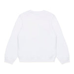 Dsquared2 Kids Felpa Girocollo Bianca con Logo Multicolor Wave