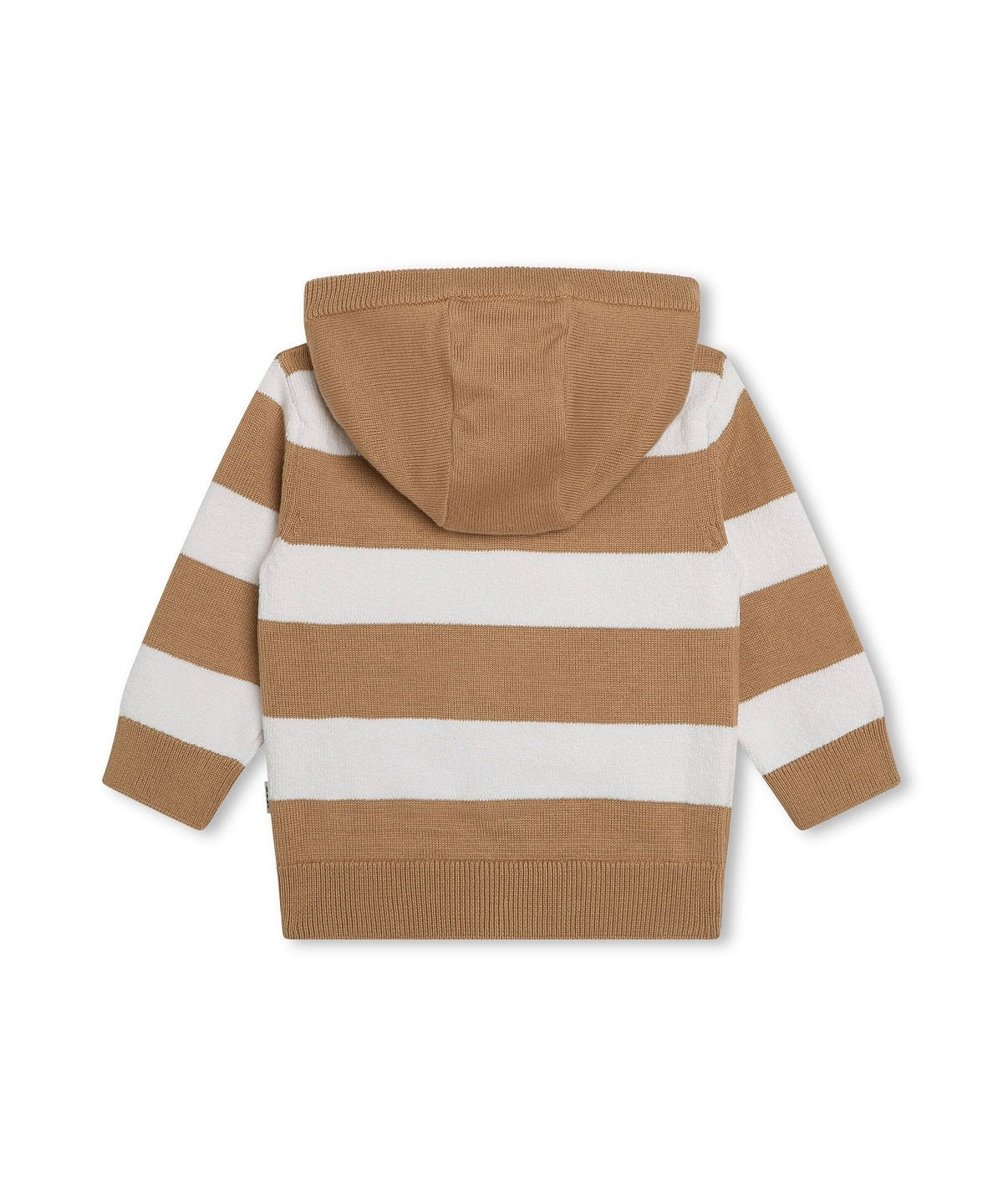 Boss Kids Felpa in Maglia con Zip e Cappuccio per Neonati