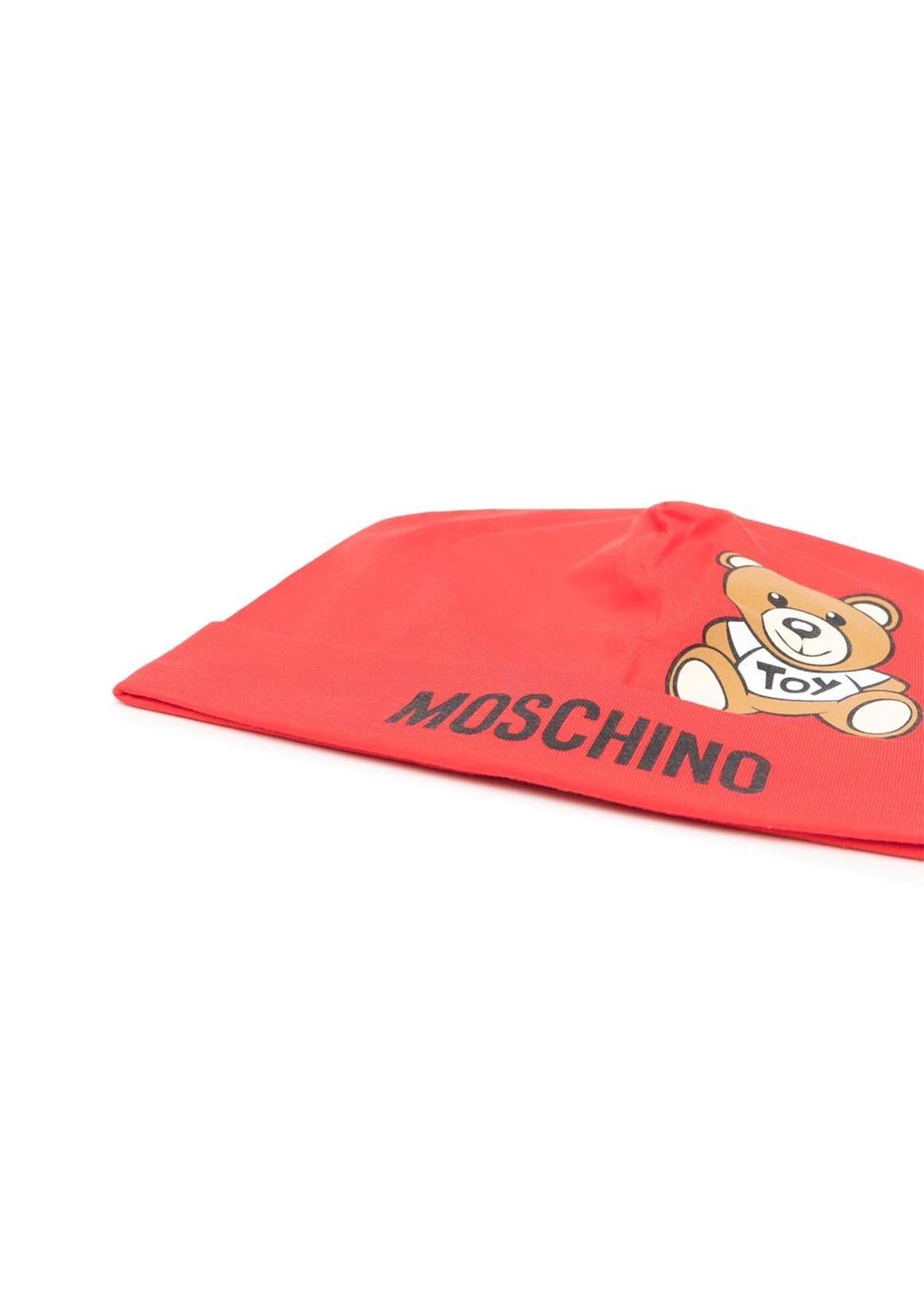 Moschino Cappello Rosso