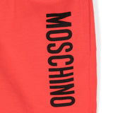 Moschino Kids Completo T-Shirt e Shorts Bianco/rosso Teddy Bear per Neonati