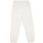 N°21 Kids Pantalone Bianco in Parachute Canvas Double Waist per Bambini