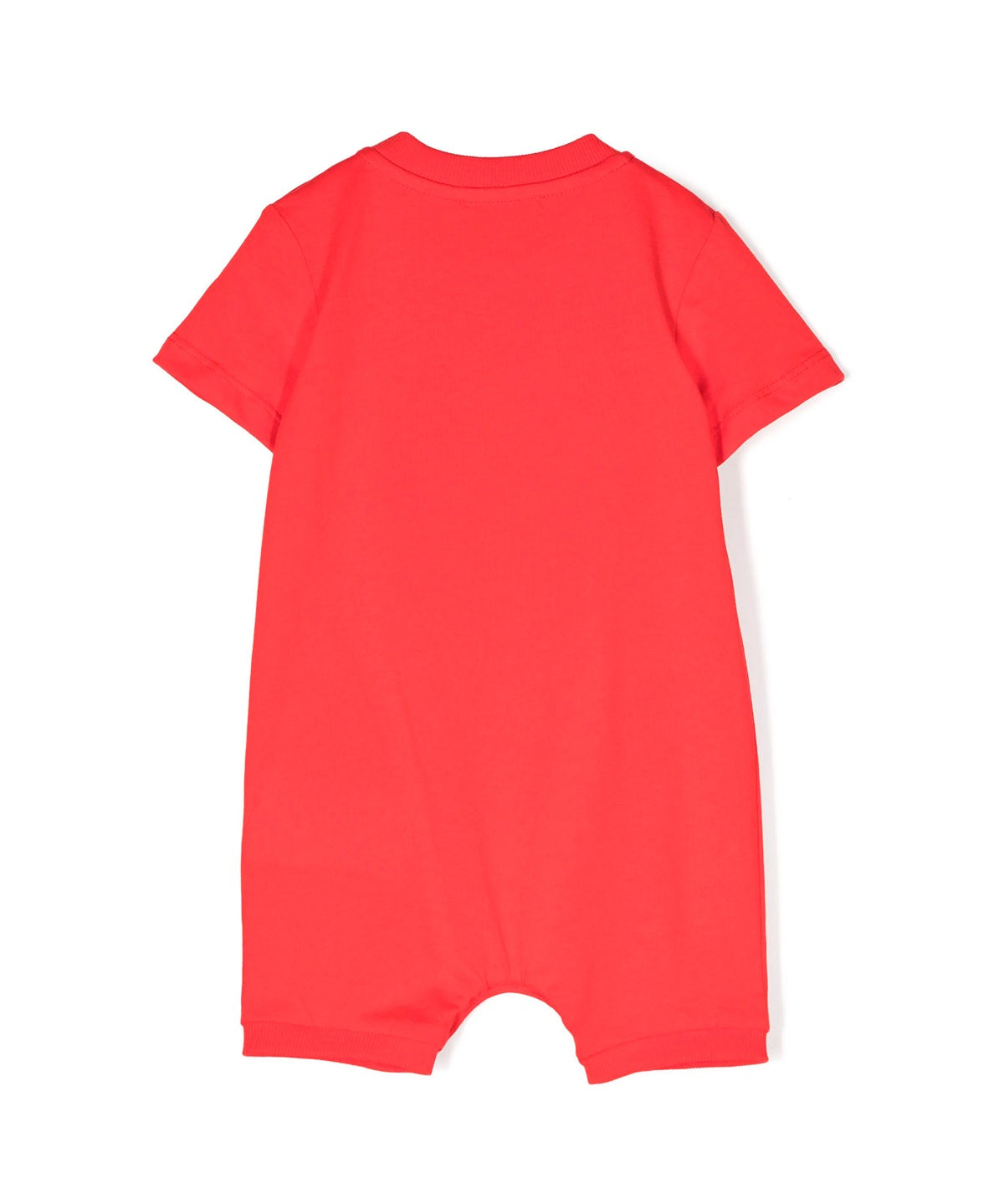 Moschino Kids Pagliaccetto Rosso con Stampa Teddy Bear