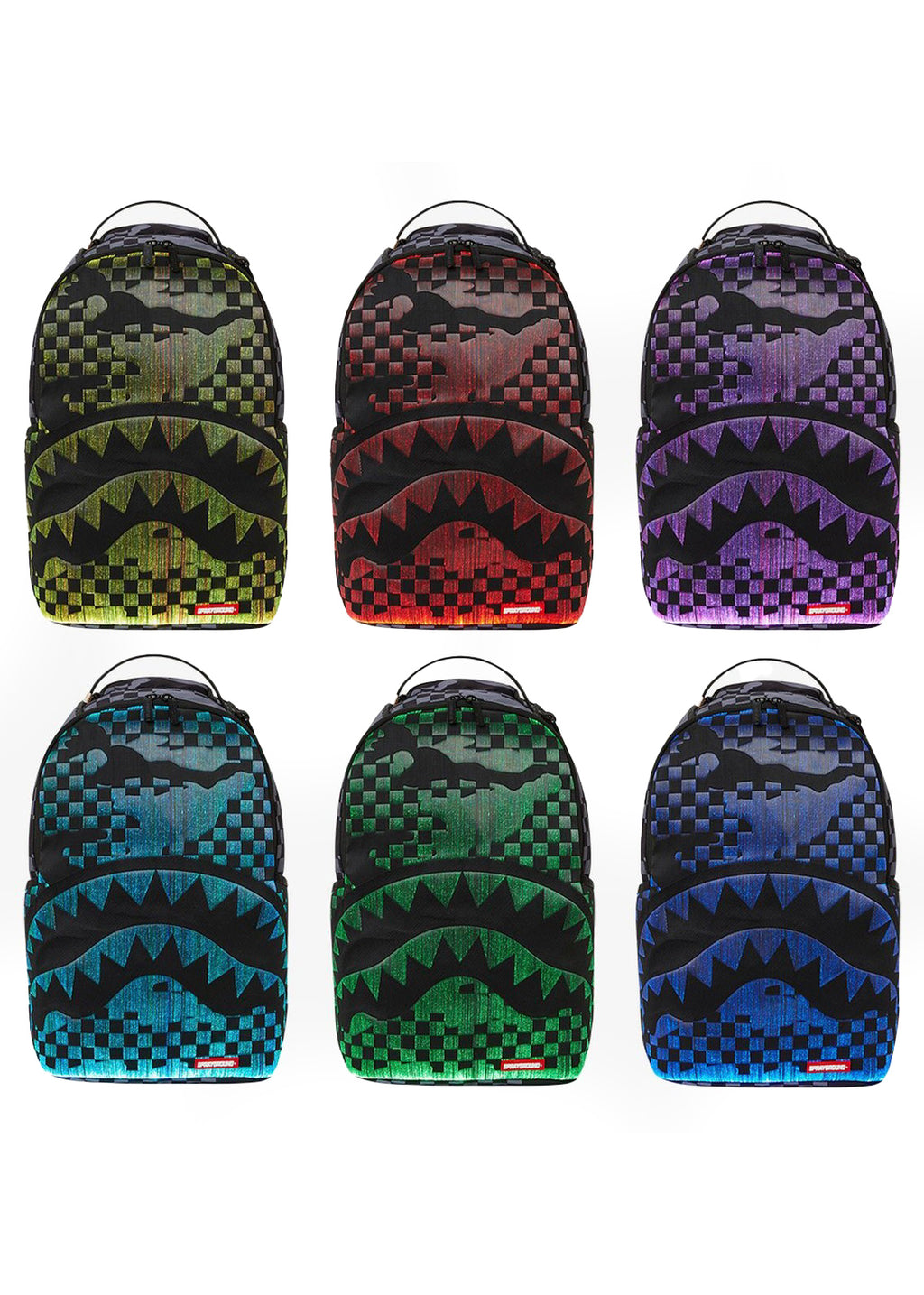 Sprayground Fiber Optics Backpack 3AM The Party Never Stops
