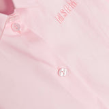 Msgm Kids Camicia Rosa con fiocco