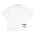 N°21 Kids Polo Bianca con Stampa