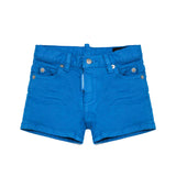 Dsquared2 Turquoise Jean Shorts