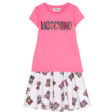 Moschino Kids Completo T-Shirt e Gonna per Bambine