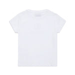Iceberg Kids T-Shirt Bianca con Applicazioni per Bambine