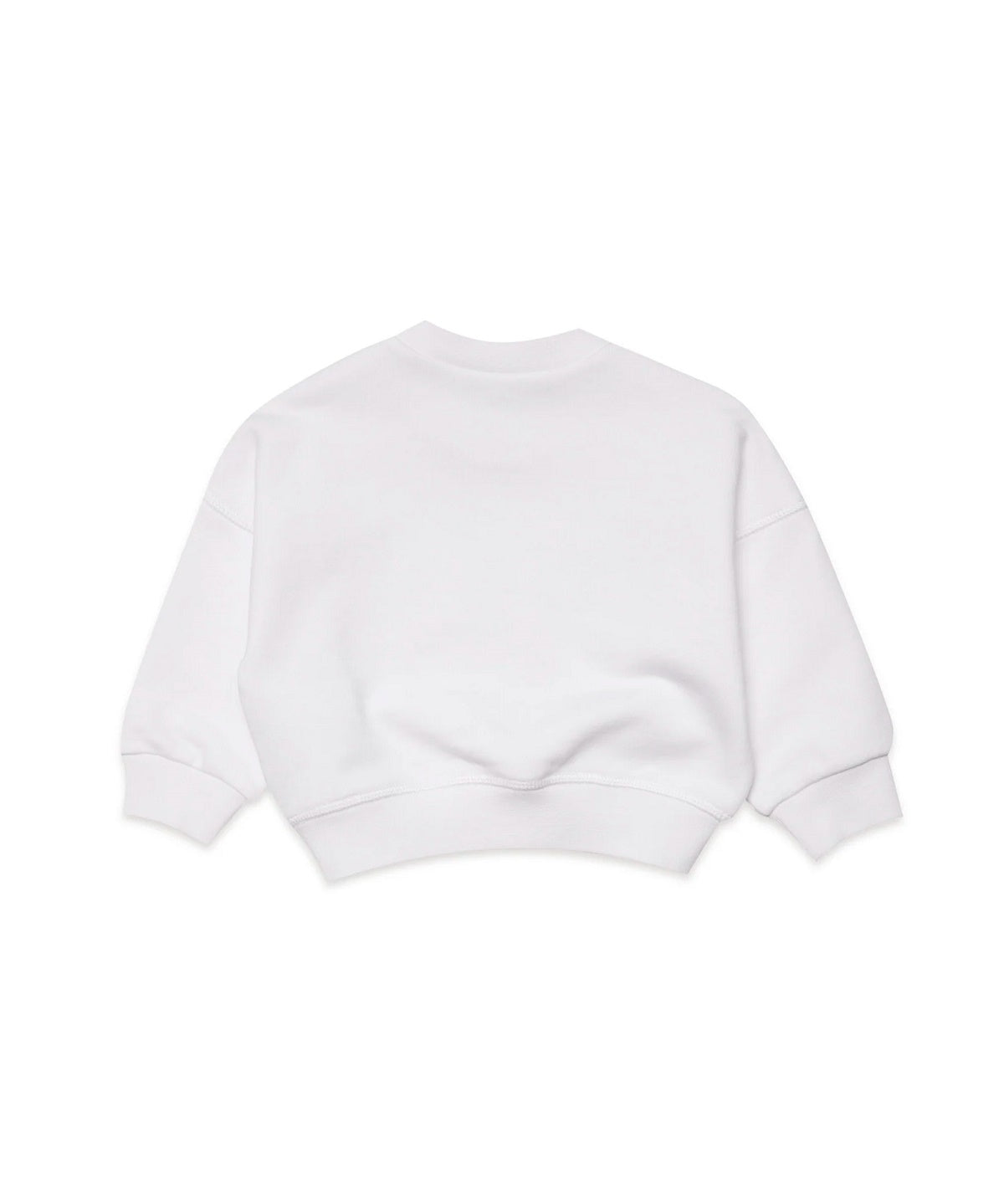 Dsquared Kids Felpa Girocollo Bianca Icon Darling per Neonate