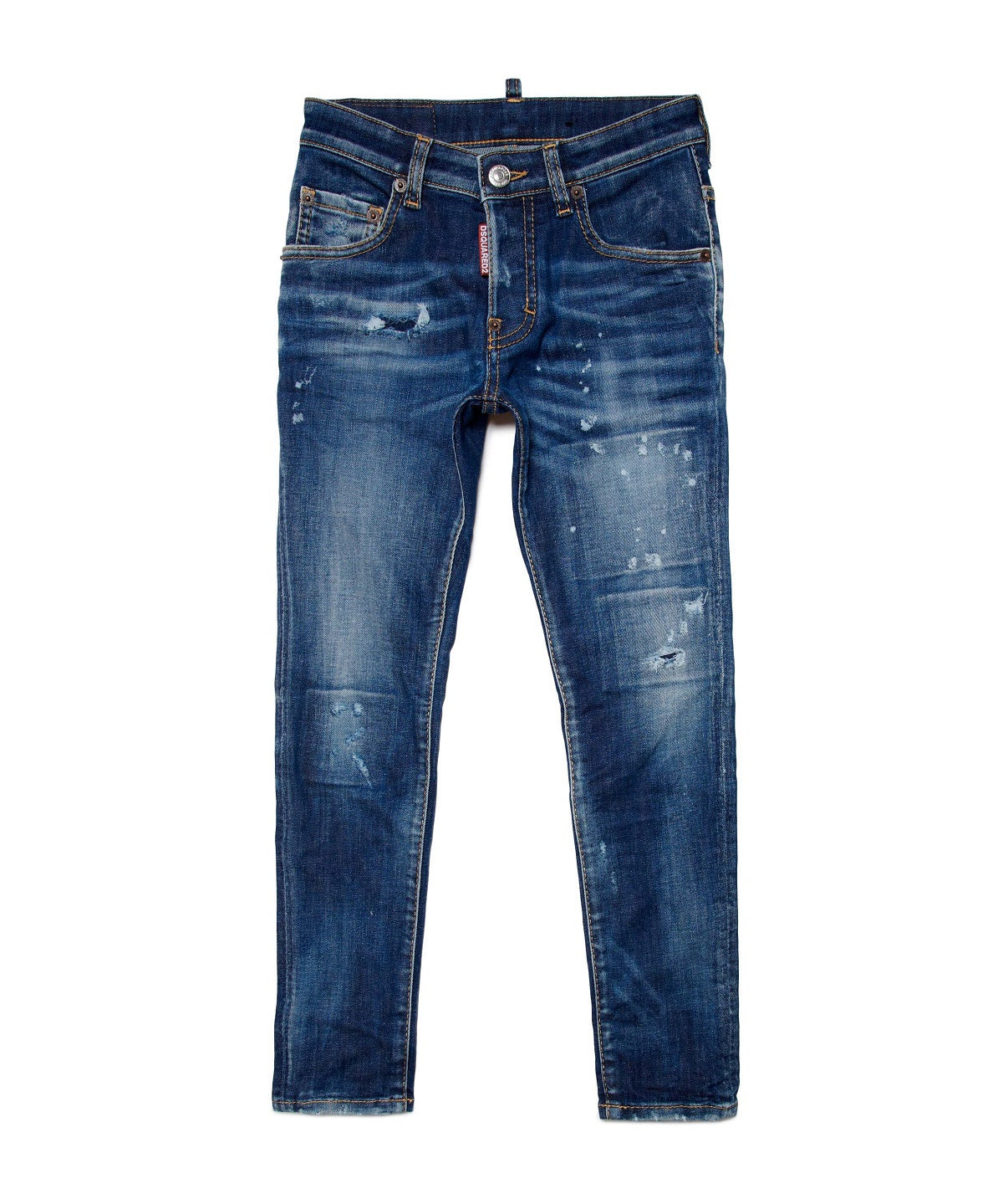 Dsquared2 Kids Jeans Scuro Sfumato per Bambini