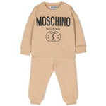 Moschino Kids Tuta Completa Felpa e Pantalone per Neonati
