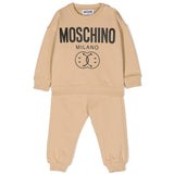 Moschino Kids Tuta Completa Felpa e Pantalone per Neonati