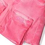 Msgm Kids Short di Jean Cargo Fuxia per Bambine