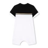 Boss Kids Pagliaccetto con stampa Logo