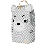 Sprayground Kids Zaino Grigio Couture Bear Backpack