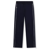 Boss Kids Pantalone Sportivo Blu per Bambini