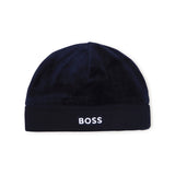 Boss Kids Navy Blue Embroidery Cap