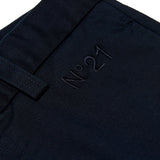 N°21 Pantalone Blu in Gabardine per Bambini