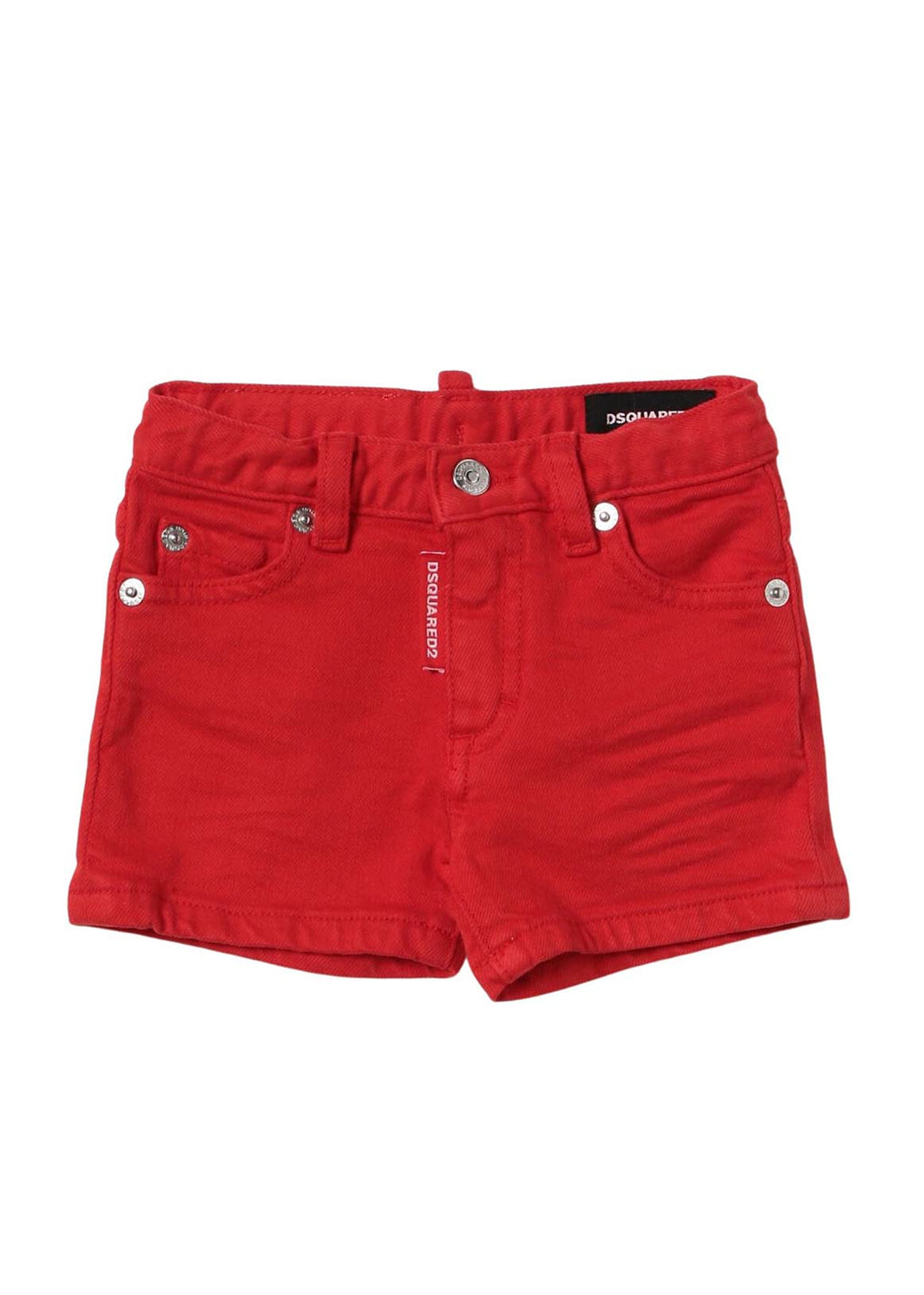 Dsquared2 Short Di Jeans Rosso