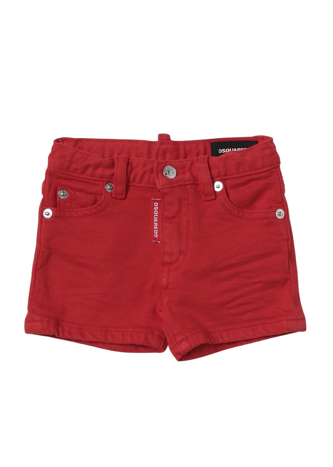 Dsquared2 Short Di Jeans Rosso