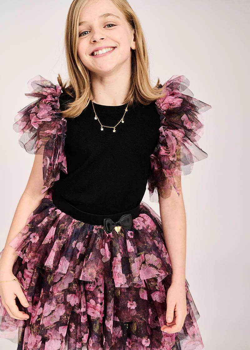 Angel's Face Black Jersey
