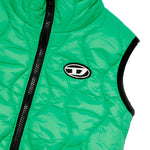 Diesel Kids Piumino Smanicato in finta piuma per Neonati