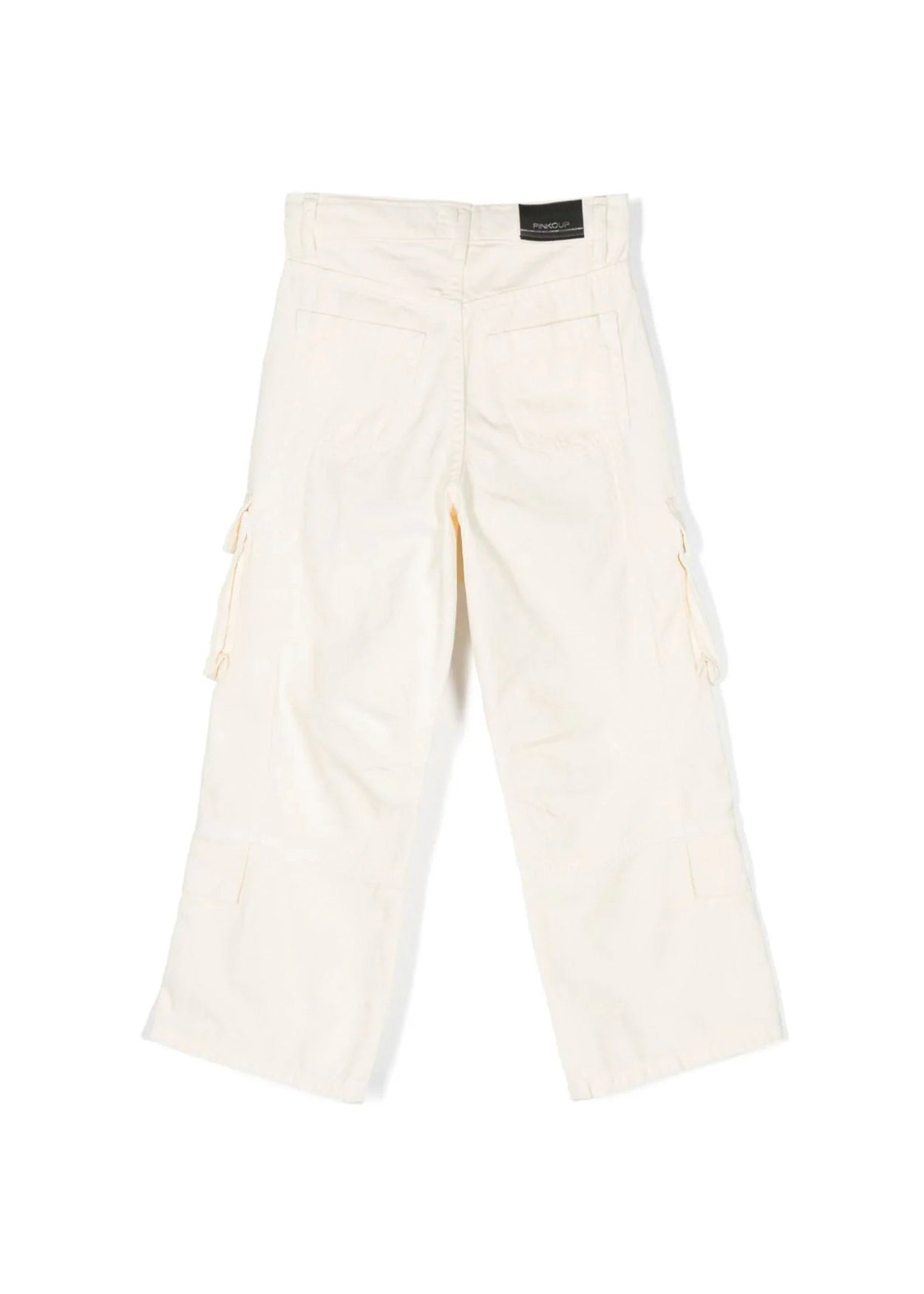 Pantalone Cargo Pinko Kids Bianco: Stile Casual e Versatile per la Tua Bambina